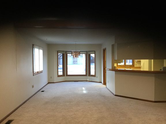 open dining/living room