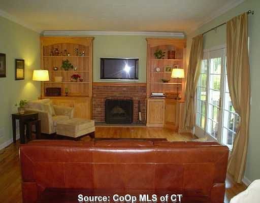 Family Room opens to kitchen and deck
