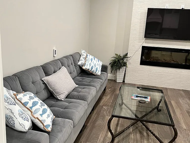 Sofa in living room