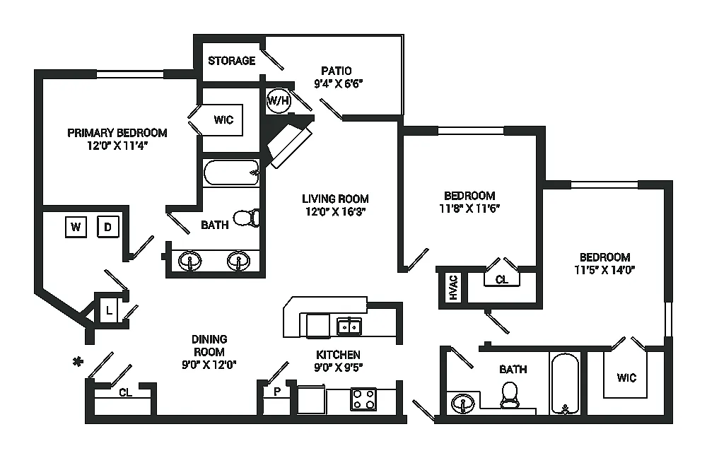 Floor plan Jefferson