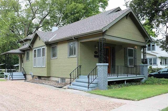 Porch and parking