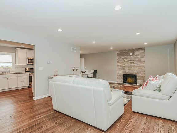 Living Room -view from Entry shows open floor plan