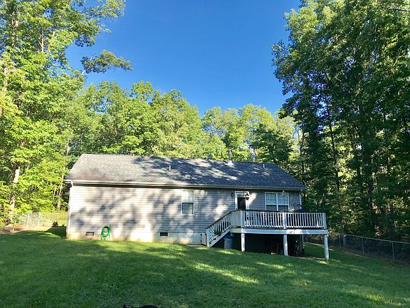 Back of house and yard