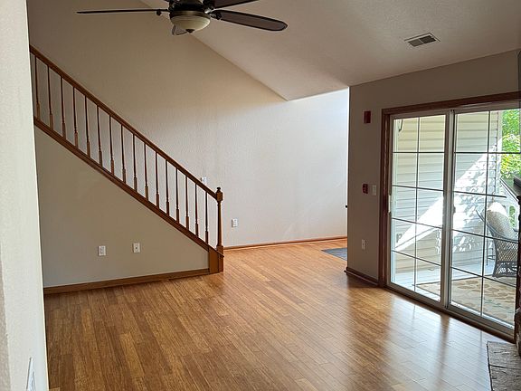Living room and hardwood floors