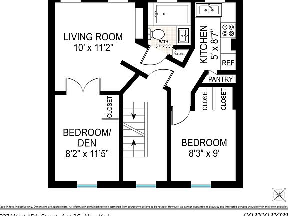 2nd image of 237 W 15th St APT 3-C