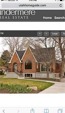 Front view of home