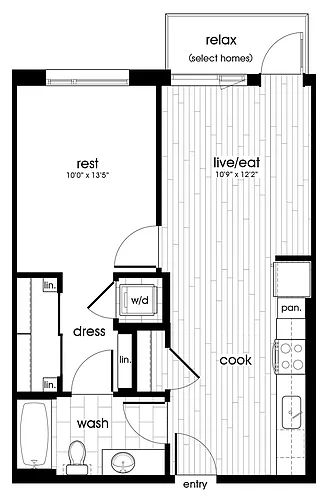 Floor plan A07-SAN