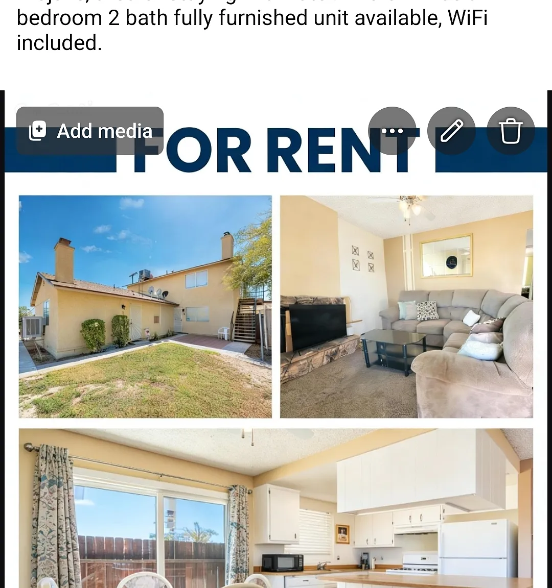 2 bed, 1.5 bath, $1,500 — Photo 1