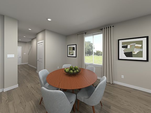 Sunset floorplan interior image rendering at a Meritage Homes Community in Eagle Mountain, UT.