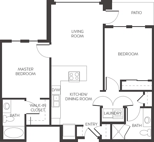 Floor plan Bassett Aff