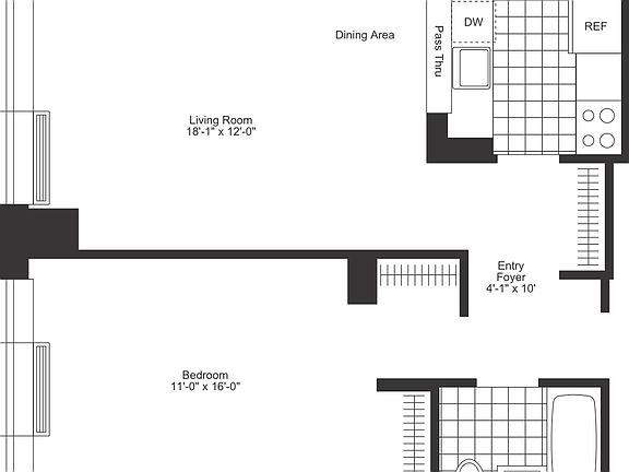 2nd image of 255 W 94th St APT 6F