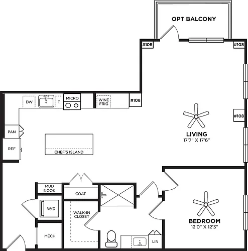 Floor plan 1D
