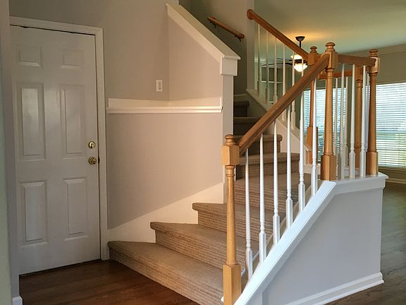 Front entrance and stairway