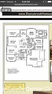 Upstairs floor plan.
						:
						Very open floor plan. Large rooms. Tons of closet/storage space.