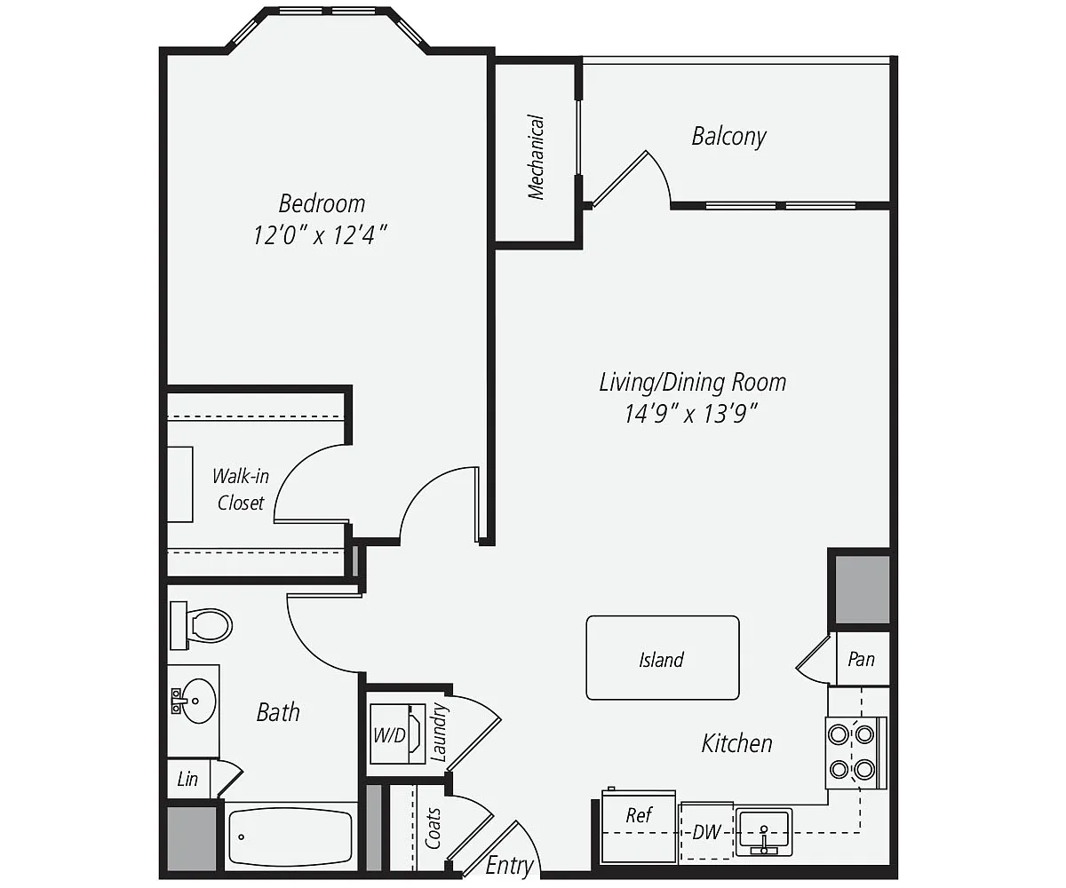 Floor plan A6-BJ-818