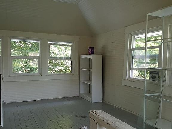 covered porch and laundry