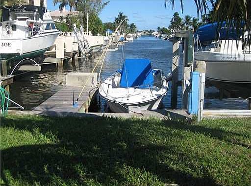 Private ICW dock no fixed bridges to the OCEAN