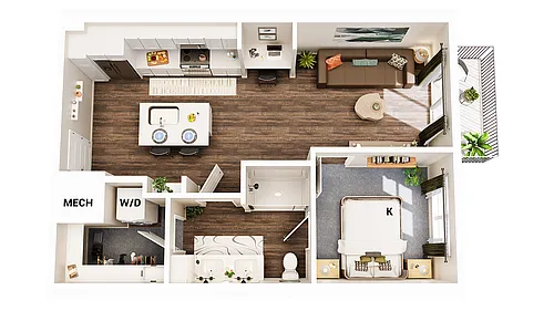 Floor plan A2B