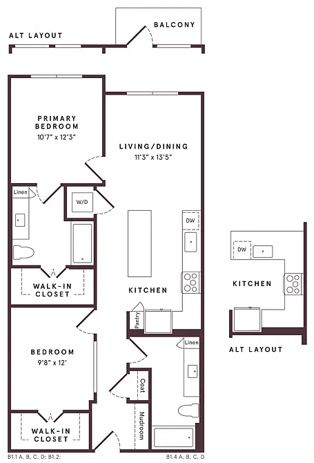 Floor plan B1