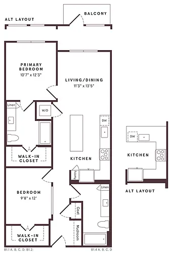 Floor plan B1