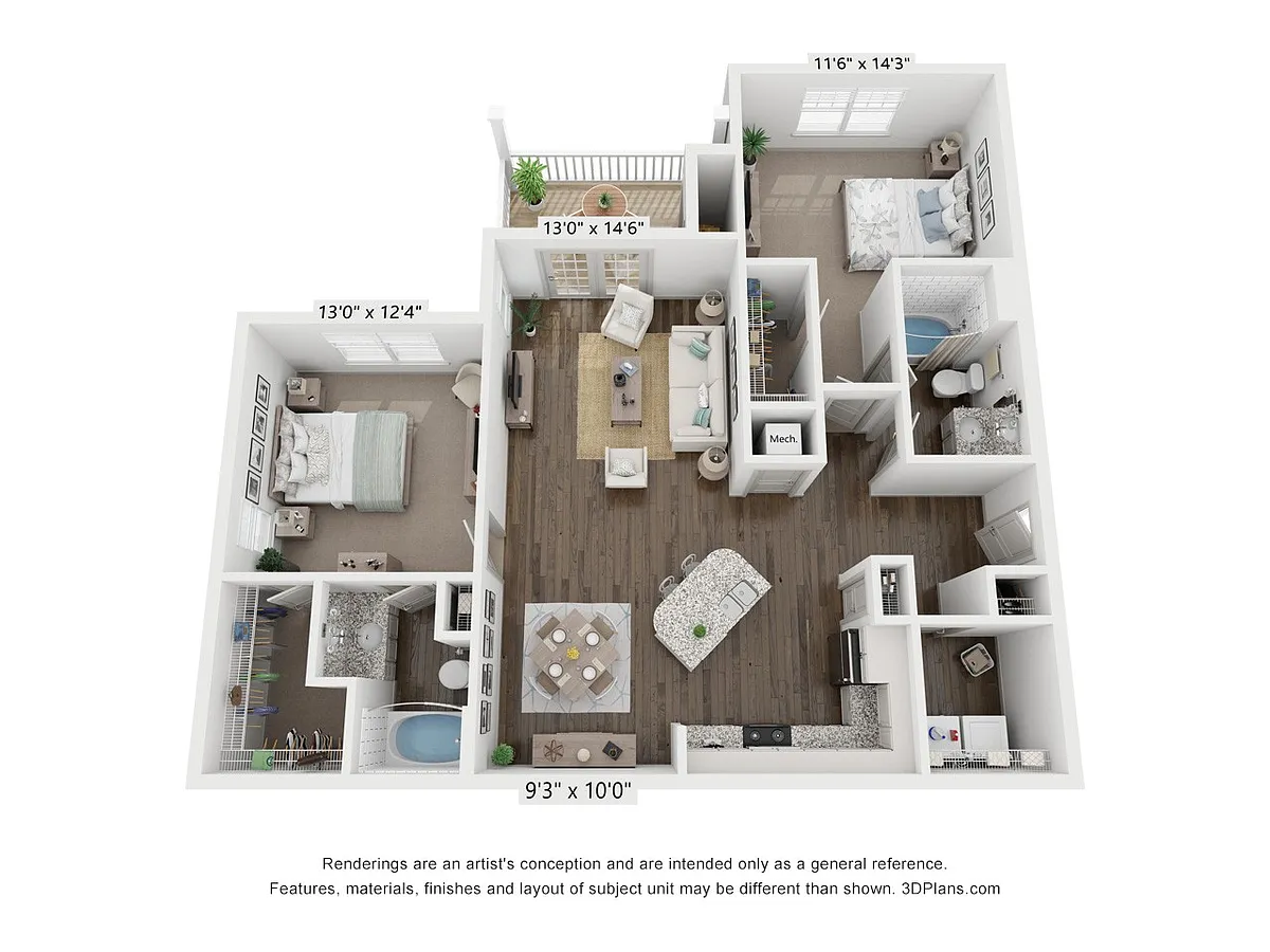 Floor plan B2