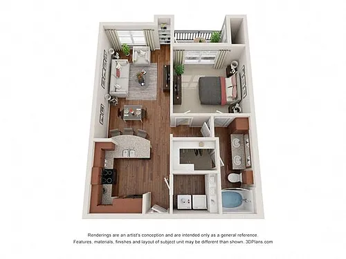 Floor plan St. Thomas