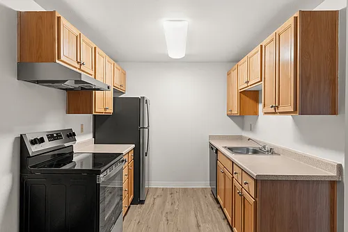 Floor plan Two Bedroom One Bath Grand