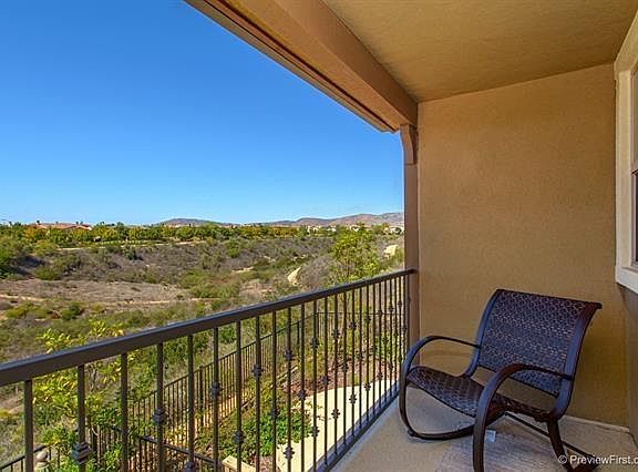 Master bedroom balcony