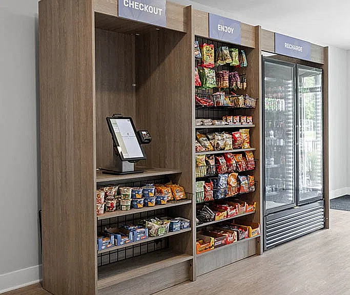 Bright & Convenient Snack Station
