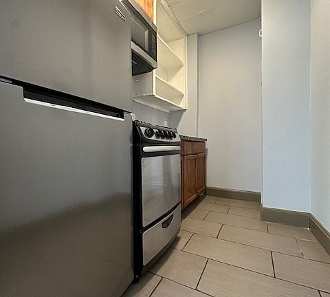 Stainless Steel appliances with full size Micro