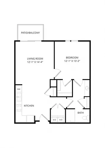 Floor plan B11 1X1
