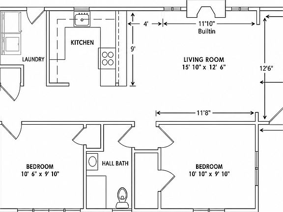 2nd image of 60 W Lewis Ave