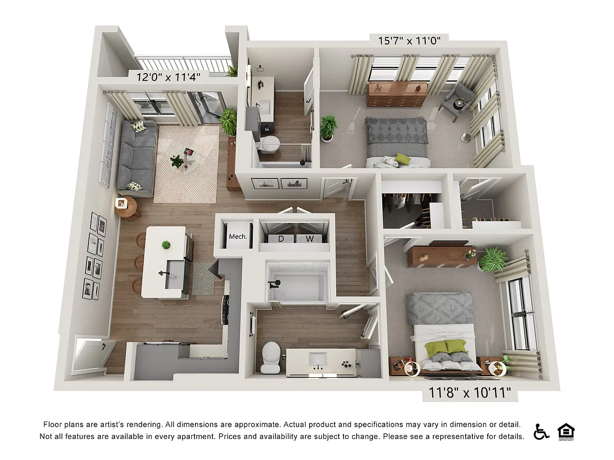 Floor plan B1