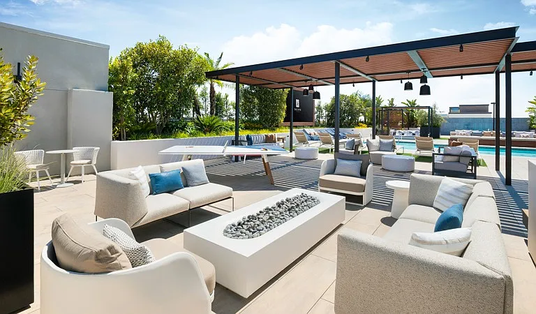 The Aqua Deck Rooftop Lounge