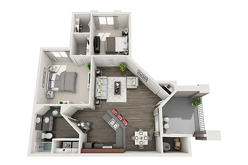 Floor plan B1