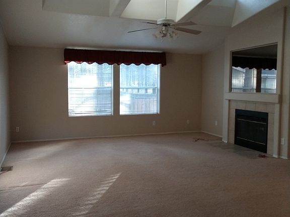 Living room vaulted ceiling 