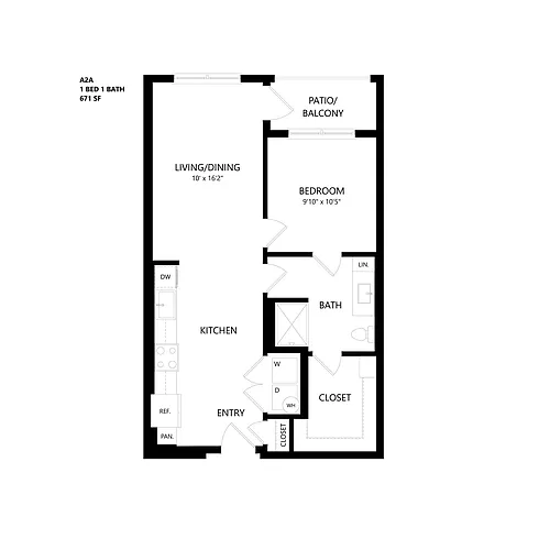 Floor plan A2A