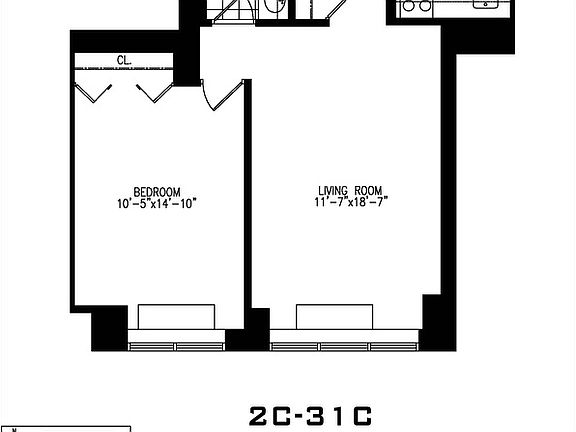 5th image of 245 E 44th St APT 22C