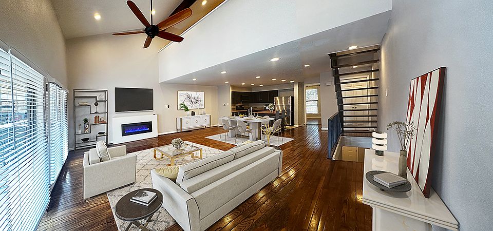 Main living space is on 2nd floor