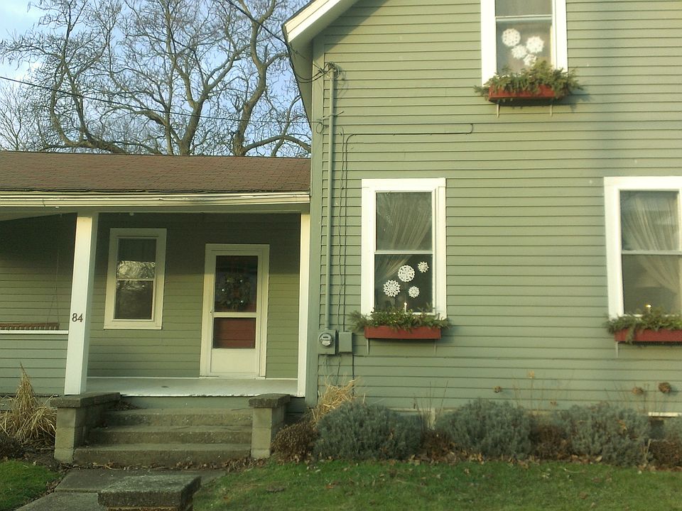 Front of house and porch
