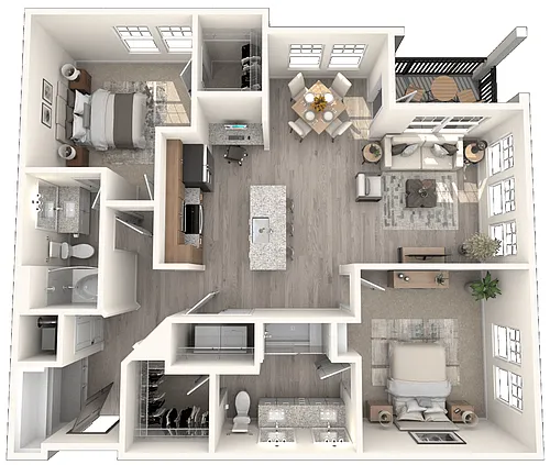 Floor plan B2