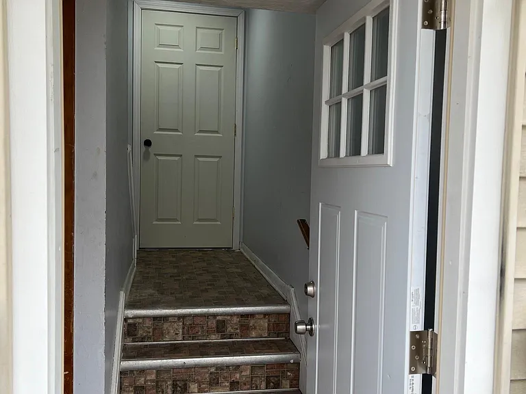 Side entrance