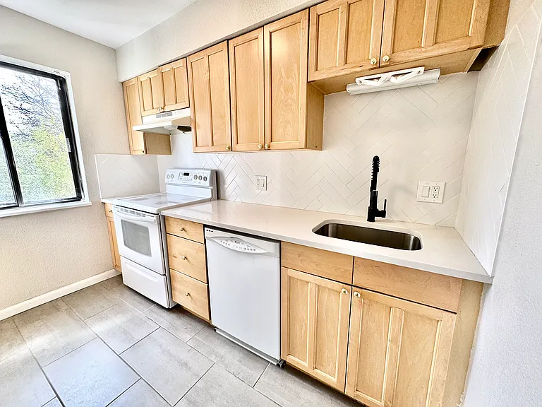 Stove, dishwasher, and microwave (not pictured)