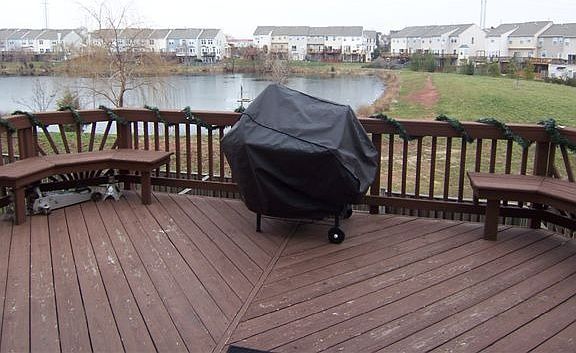 Deck with Lake View