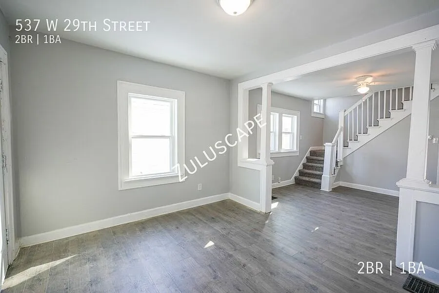 Limited Rent Special! Half Off 1st Month Rent!.....539 W. 39th St. / 2 Bedroom 1 Bathroom Duplex — Photo 4