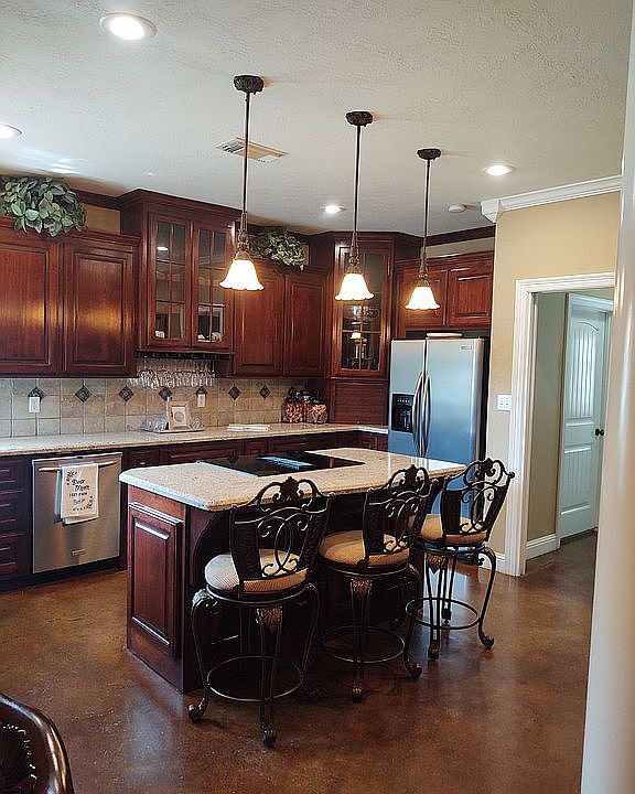 Cherry cabinets 