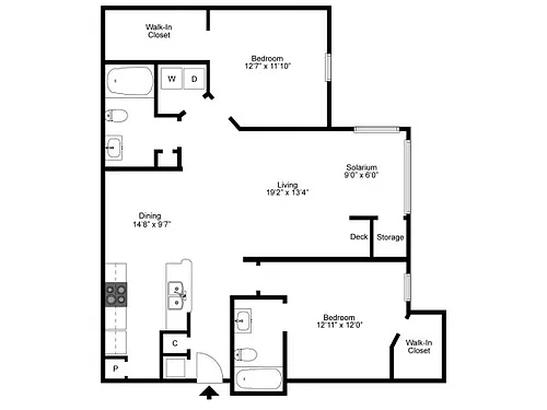 Floor plan The Verona