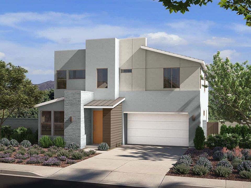 PLAN 4 - ELEVATION B DESERT CONTEMPORARY