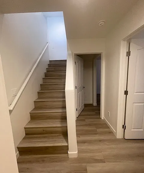 Downstairs area off the garage