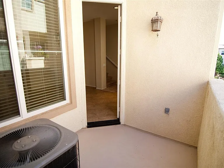 A/C unit on Balcony